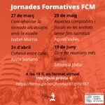 Jornades Formatives de la FCM