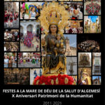 X Aniversari de la declaració de la Festa de la Mare de Déu com a Patrimoni de la Humanitat